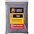 4lb of MJR Tumblers Premium 120/220 Fine Silicon Carbide Rock Polishing Grit for Step/Stage 2, MJR Tumblers is a Disabled and Veteran Owned Company Proudly Located in USA