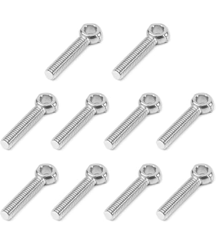 Uxcell M5x30mm 304 Shoulder Lift Rigging Bolts 10-Pack M5 X 30mm ...