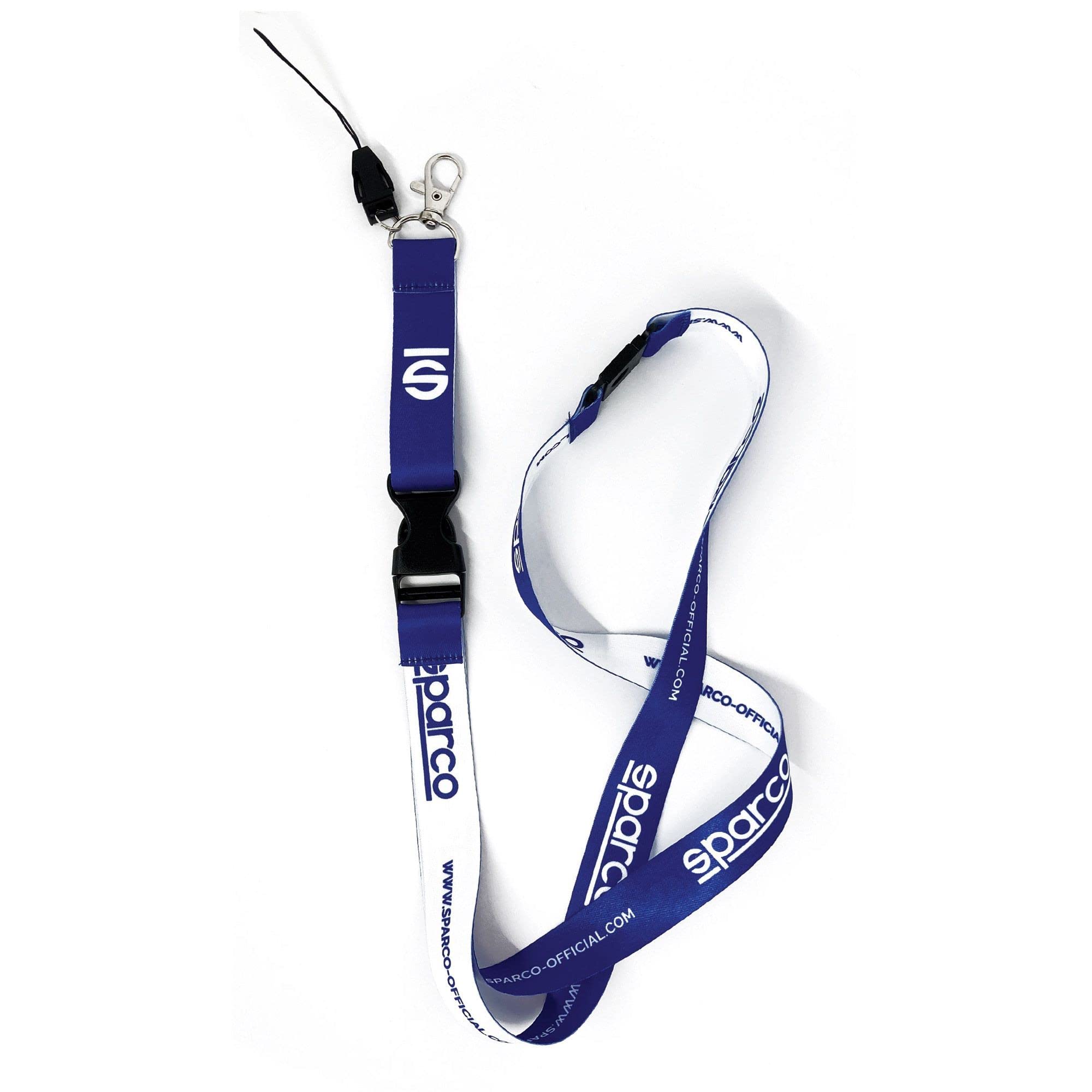 Sparco KIT 10 LANYARD OFFICIAL BLUE