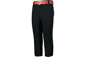 Augusta Sportswear Boys Youth Gamer Pull-up Baseball Pant with Beltloops: Fastpitch-Ready Comfort with Convenient Pockets