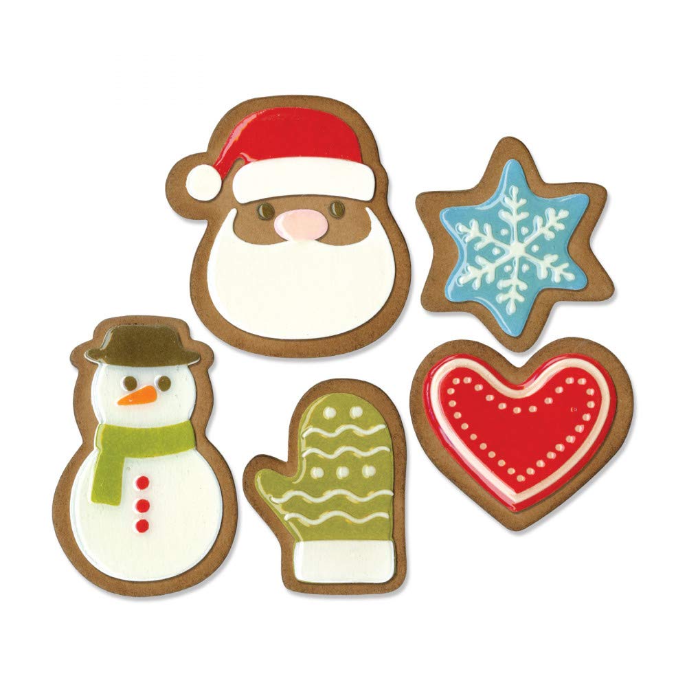 Sizzix Thinlits Die Set 17PK Fresh Baked #1 by Tim Holtz, Multicolour, One Size โ image 1