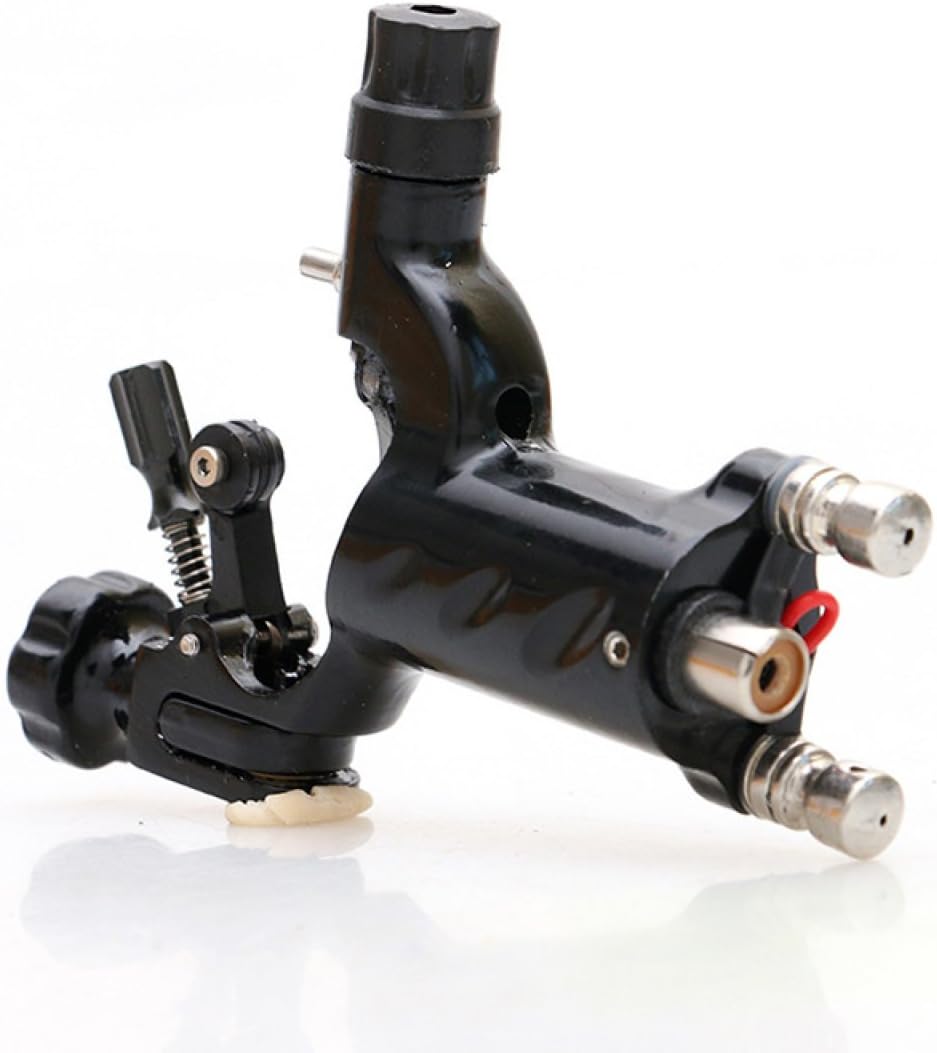 Dragonfly Motor Tattoo Machine Hook Line + RCA Dual Interface,Black