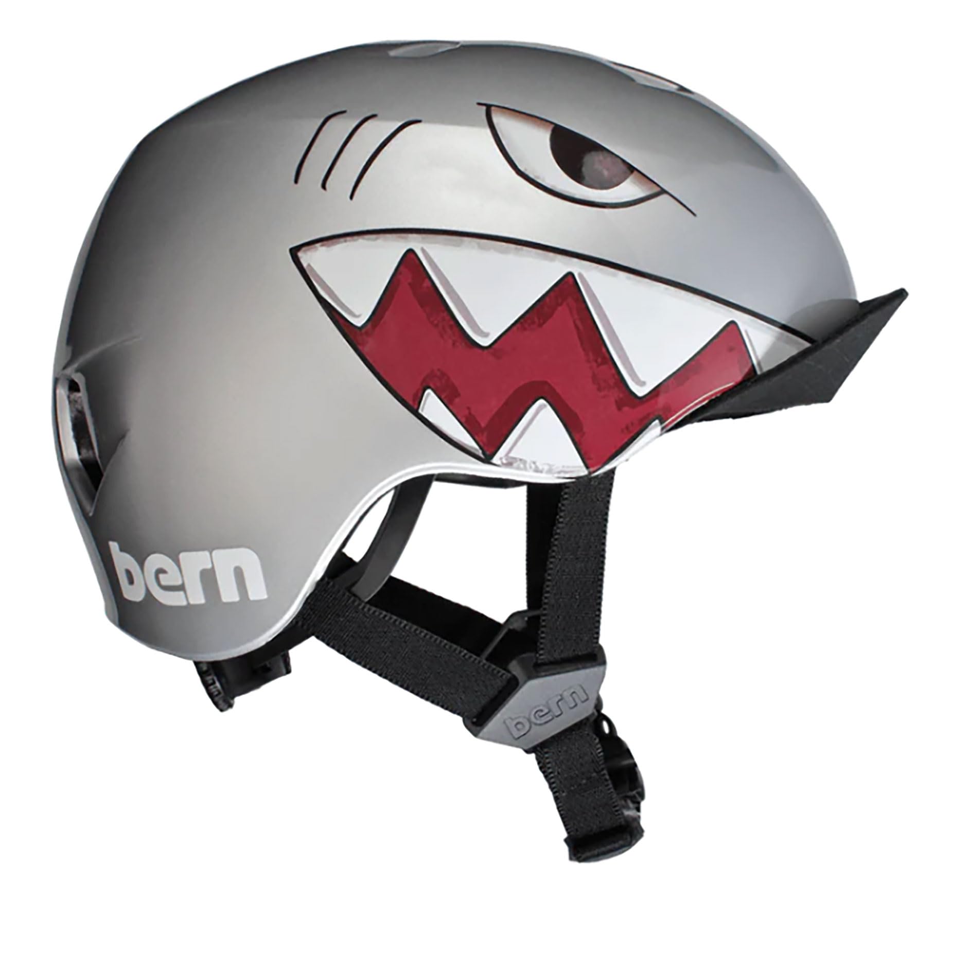 Bern Nino Bike Helmet for Kids, Ages 3-12, Flip Visor, Adjustable fit, Lightweight, CPSC Safety Certified