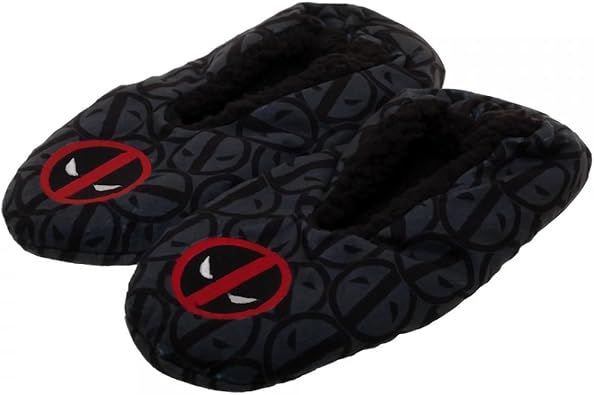 deadpool house slippers