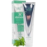 Elementa Silver Non-Foaming Toothpaste Wintermint Flavor | 5 in 1 Teeth Whitening Gel 4 Fl oz | Dentist Formulated All Natural | Professional Whitening Gel | Fluoride Free | Fresh Breath