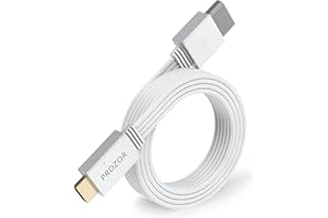 PROZOR Wii to HDMI Converter 6.6ft Cable Adapter, 1080P for Full HD Devices, Wii to HDMI Adapter, Supports All Wii Display Mo