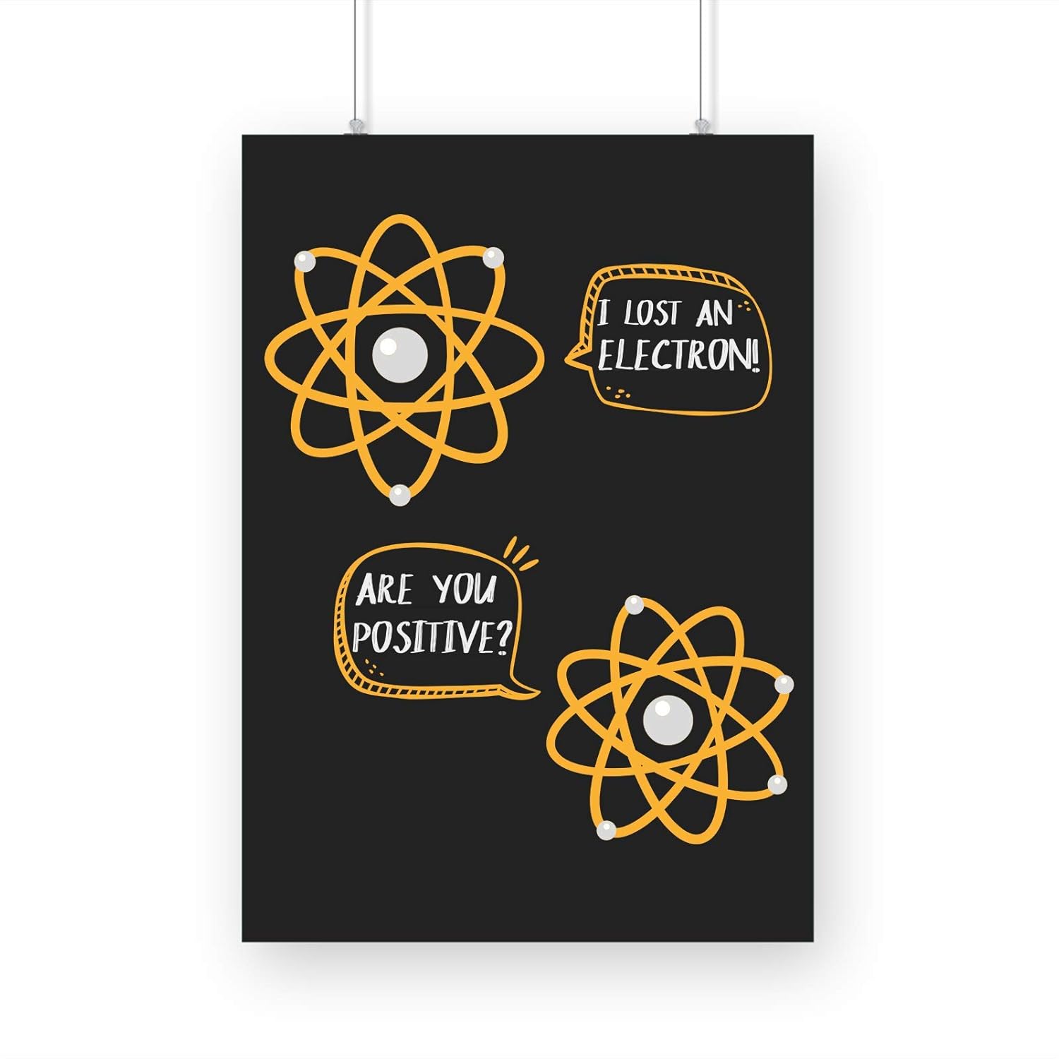 Funny Geek Nerd Physics Home Decor Poster Funny Gifts For Science Lovers Black Poster Only A4 Amazon In Home Kitchen