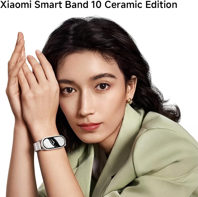 Smart Band 10, Bracelet Connecté, Autonomie 21 jours, noir