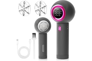 Eachway Electric Lint Remover for Clothes, Rechargeable Fabric Shaver, Sweater Shaver for Clothes and Furniture with 3-Speeds