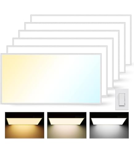 Aphyni 2x2 LED Flat Panel Light - 40W 4400LM 3000K/4000K/5000K 3 