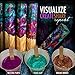 Eye Candy Pigments Premium Purple Mica Powder - Wisteria Purple (50gr) - for Epoxy, Resin, Soap, Paint, Woodworking, Acrylic Pouring, Bath Bombs, Fishing Lures - DIY Arts and Crafts Additive
