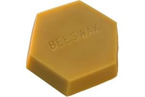 All Natural Beeswax, Made in USA (1 lb) by Desert Creek Honey
