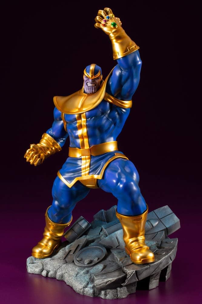 Thanos (Marvel Avengers) Kotobukiya Statue, Blue,gold