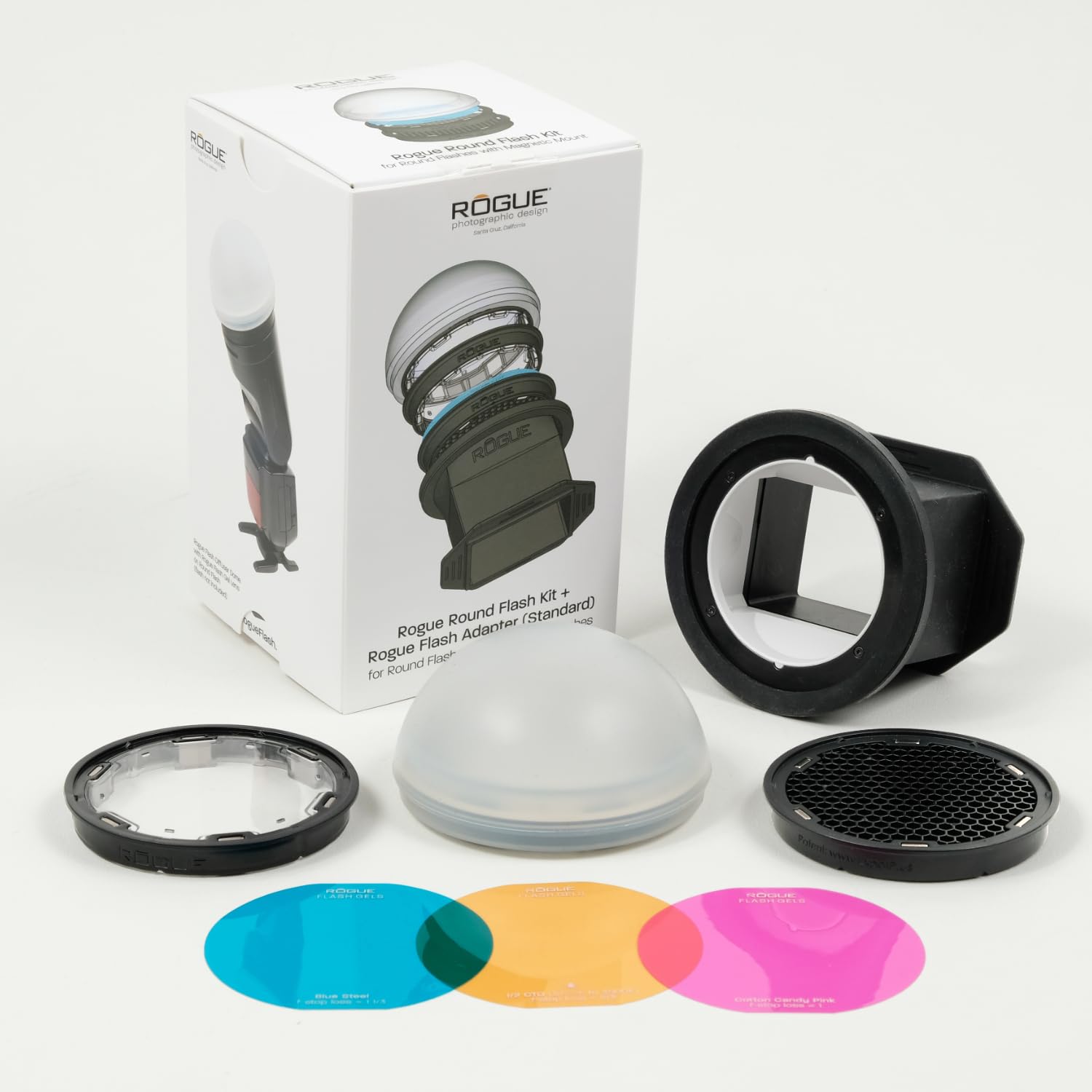 Rogue Round Flash Kit + Rogue Flash Adapter (Standard)
