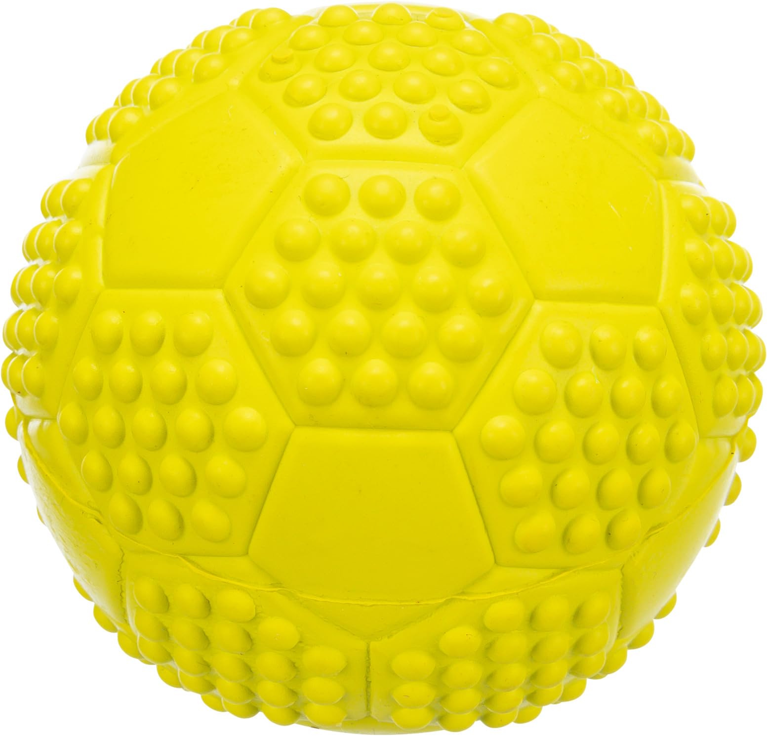 Trixie Natural Rubber Sport Ball, 7 cm, yellow