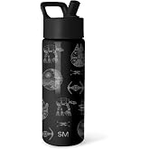 Simple Modern Star Wars Kids Water Bottle &amp; Toddler Cup | 18oz | Insulated Stainless Steel Star Wars Toddler Water Bottle, Kids Tumbler with Straw | Spill Proof for School, Girls, Boys