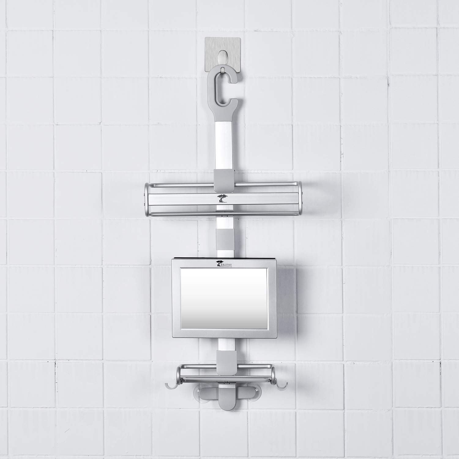 Shower Caddies ToiletTree Products Rustproof Aluminum Shower and Bath