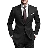 SHUZHXLZANGY Mens Suits Regular Fit 2 Piece Suit for Men Wedding Prom Business Formal Suit
