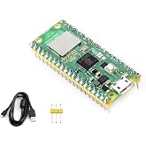 Pre-soldered Pico 2 W Microcontroller Board Based on Raspberry Pi RP2350 Chip, Adopts Dual-core &amp; Dual-Architecture Design, Support WiFi 4 Wireless and Bluetooth 5.2