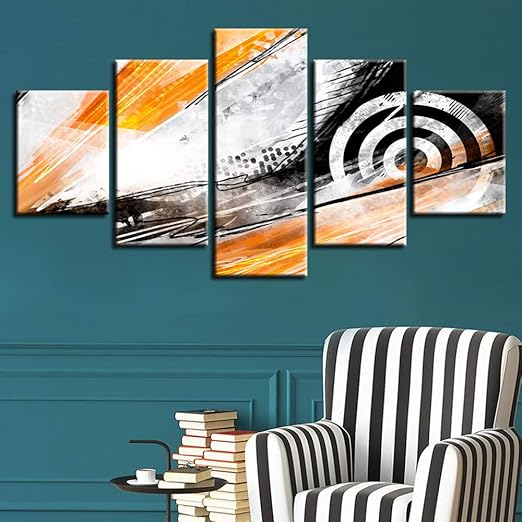 Koonng Pinturas Murales Artistica Como Un Mural Blanco Movil