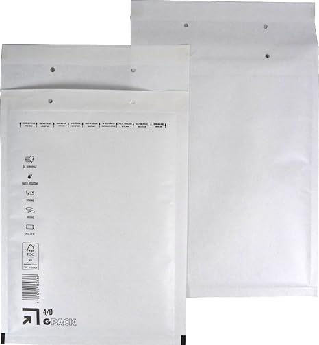 50 Luftpolsterumschlag Luftpolstertasche Versandtasche 4/D 200x275 mm