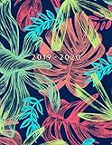 2019 - 2020: Weekly Planner Starting August 2019 - July 2020 | Week To View With Hourly Schedule | 8.5 x 11 Dated Agenda | Appointment Calendar | Organizer Book | Tropical by Golden Hour Planner