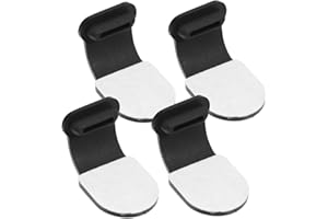 CATIEBYE 4pcs Self-adhesive Micro USB Charging Port Plugs Stopper Silicone Dust Protection Caps for Phones