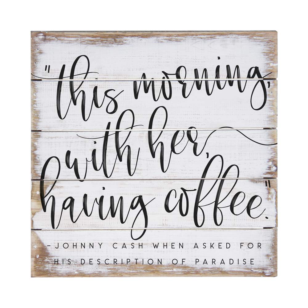 Simply Said, INC Perfect Pallets Petites Johnny Cash's Paradise, 8x8 in Wood Sign PET19508