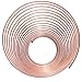 4LIFETIMELINES True Copper-Nickel Alloy Non-Magnetic Brake Line Tubing Coil - 1/4 Inch, 50 Feet