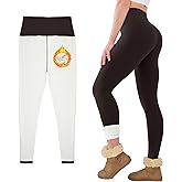 USAUPUP Fleece Lined Leggings for Women Buttery Soft High Waisted Tummy Control Winter Warm Legging Pants