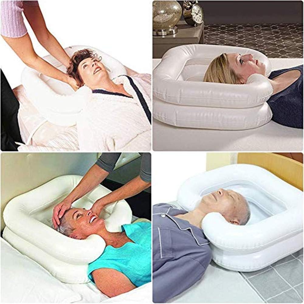 Lavabo Inflable De PVC para El Pelo con Tubo De Drenaje ，Adecuado para
