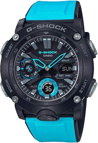 Casio G-SHOCK Reloj Analógico-Digital, Carbonífero, 20 BAR ...