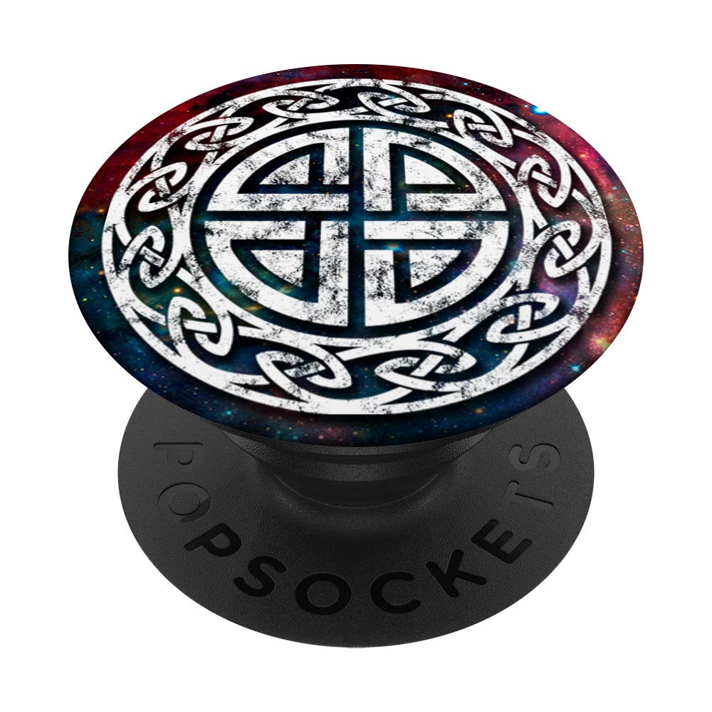 Protection Shield Knot Celtic Norse Viking Symbol Odin Thor PopSockets Swappable PopGrip