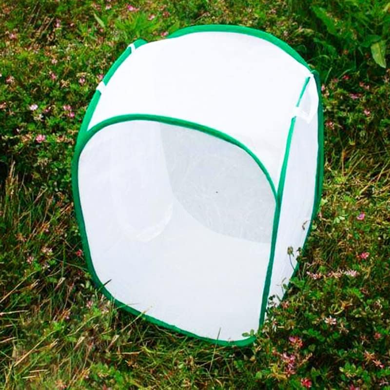 TSLBW Insect Butterfly Habitat Cage Large 40x40x60cm Collapsible Pop-Up