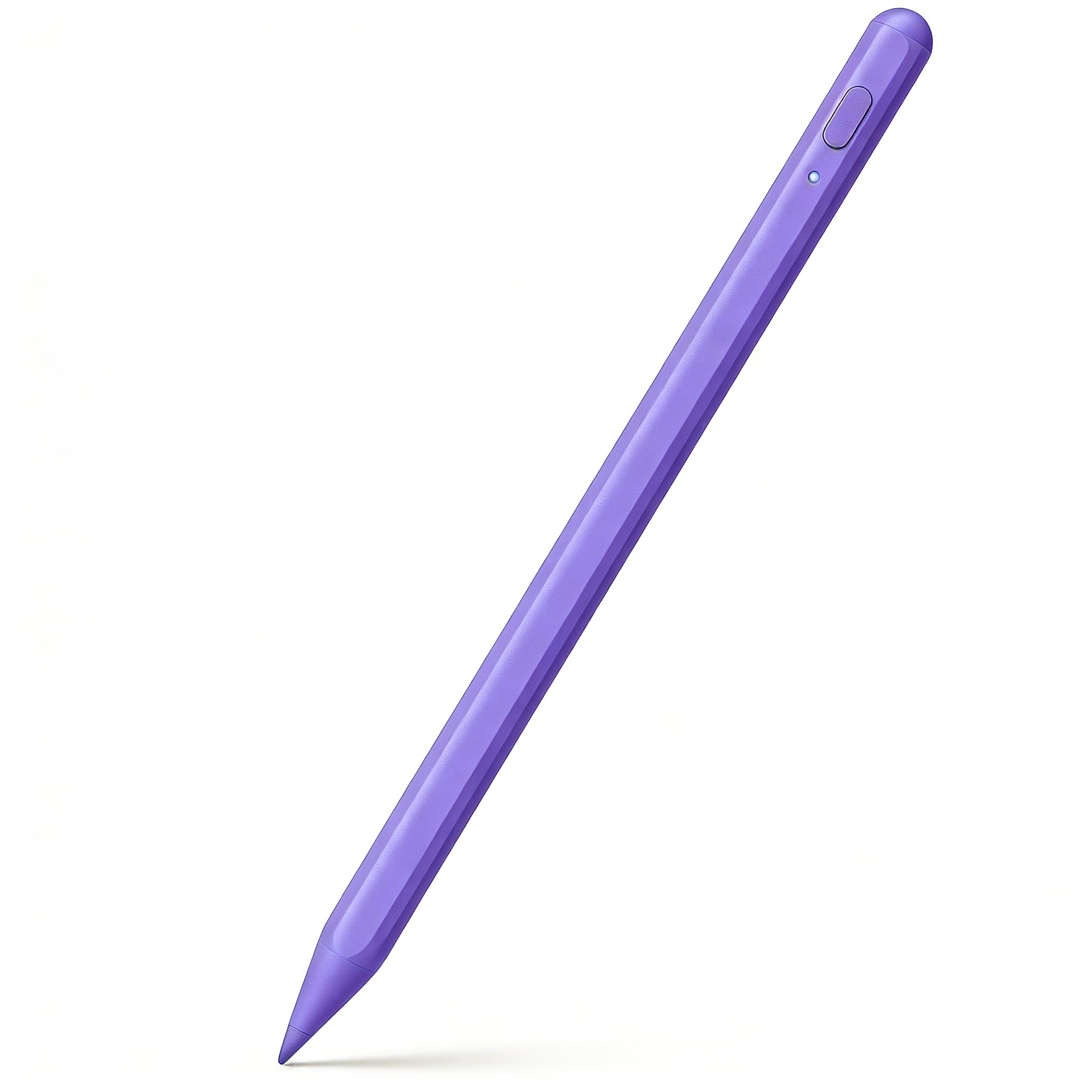 Pencil for iPad 11th/10th,2018-2025 Fast Charge Stylus Pen Palm Rejection Tilt Sensitivity Apple Pencil for iPad A16/11/10/9/8/7/6th,Pro 12.9"/11"/13" M5/M4,Air M3/M2/5/4,Mini A17/6th/5th-Purple