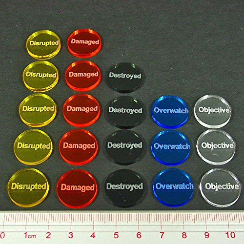 WWII Land Battle Token Set