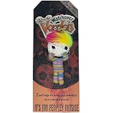 Watchover Voodoo 3-Inch It's Too Peopley Outside Keychain - Handcrafted Gift to Bring Good Luck and Positivity Everywhere You Go