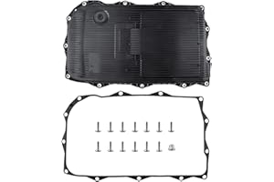 WEDOAUTO Transmission Oil Pan with Gasket Fit For BMW 228i 320i 328i 335i 528i 530i 550i 640 650 740 750 X5 X6 Z4 Alpina B6 B7 Replace# 24117624192 24117613253 24117604960 24118612901