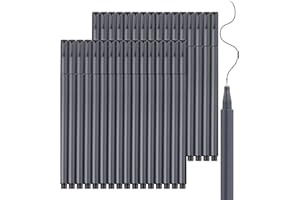 Taotree Journal Planner Pens, 24 Black Fine Point Pens, Ideal for Art, Crafts, Scrapbooks, School, Office, and More