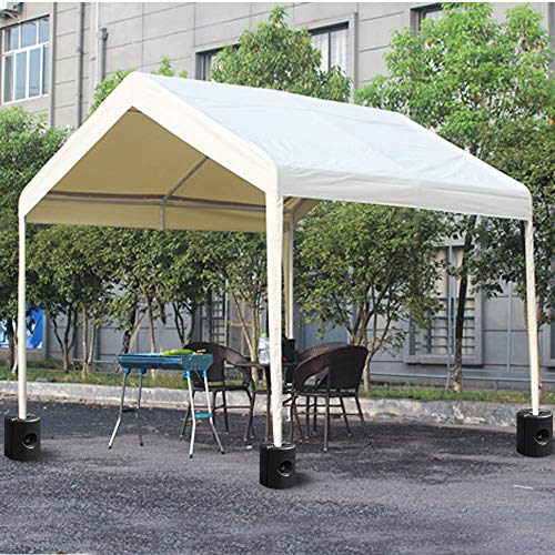 HENGMEI Pavillonstandfüße 4-teilig Pavillonfuß Standsicherung Befestigung mit Wasser befüllbar für Pavillons Gartenzelte… – Bild 8