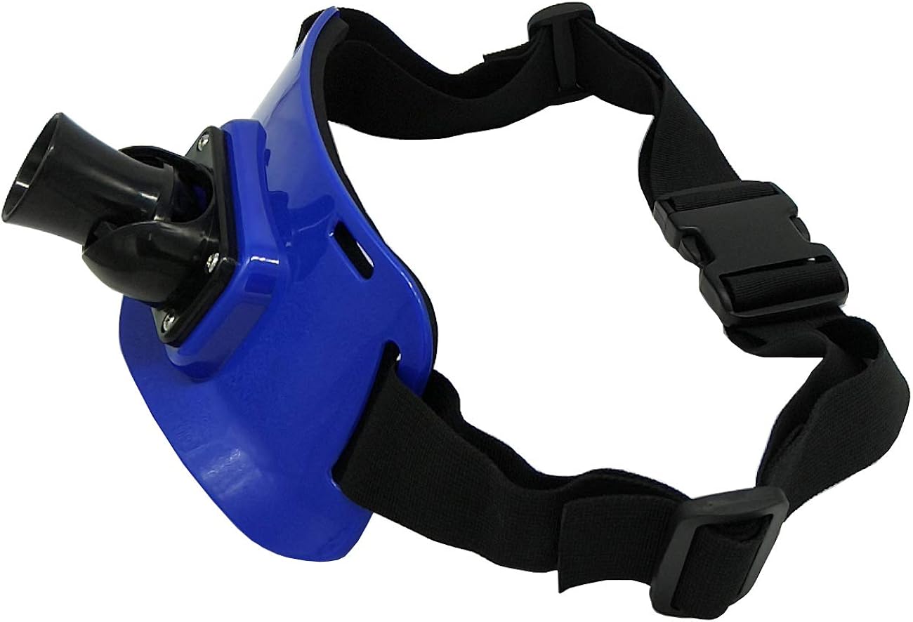 TIHOOD Fighting Rod Pole Holder Adjustable Waist Gimbal Belt Padded Fishing Waist Belt Professional Fishermen Gimbal Pad (Blue): Clothing