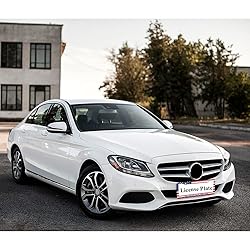 oFloral in God We Trust Aluminum Alloy License