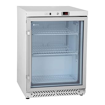 Royal Catering Nevera Expositora Para Bebidas RCGK-W200 (170 L ...