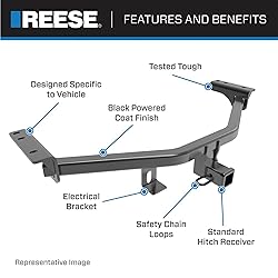 Reese Towpower Multi-Fit Trailer Hitch Class III, 2