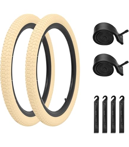 SIMEIQI 2 Pack Bike Tires And Tubes 16"/18"20" X2.125" Inch