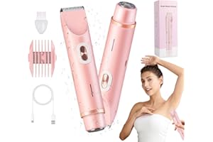 GENERIC Glow Aura Womens Shaver, 2025 New Glowshave 2-in-1 Women's Body Shaver, Dual Head Shavers Women, Glow Aura Electric Razor, Glowaura Womens Razor, GlowAura Bikini Shavers Body Grooming Tool