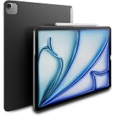 MAGEASY CoverBuddy Lite iPad Case that Fits Magic Keyboard for iPad Air 13" (M4 2026 / M3 2025 / M2 2024, 8th/7th/6th Generation) Magic Keyboard Compatible Case, Magnetic Pencil Holder (Black 1.2)