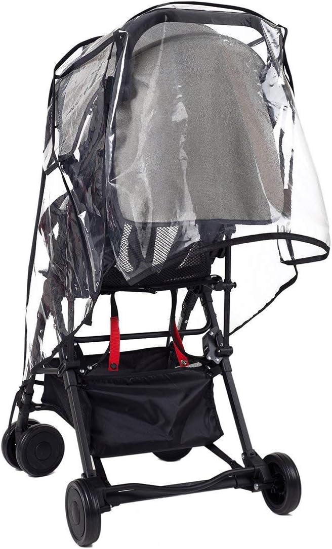 Wemk Stroller Rain Cover Universal Medium Ventilation EVA Material Non