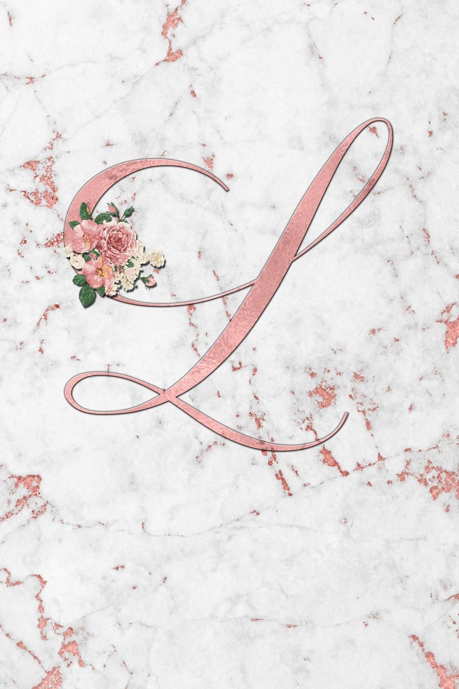 Rose Gold on Rose Gold Marble III 