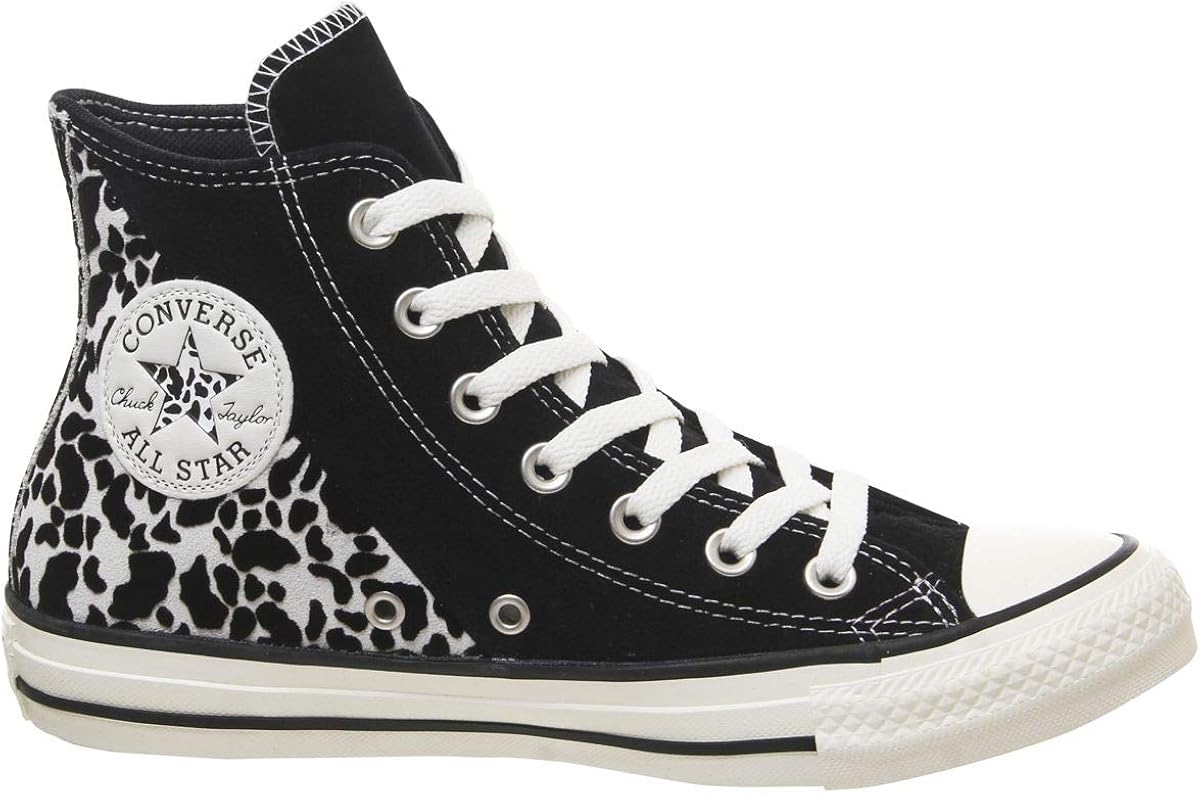 converse all star hi trainers split panel black egret exclusive